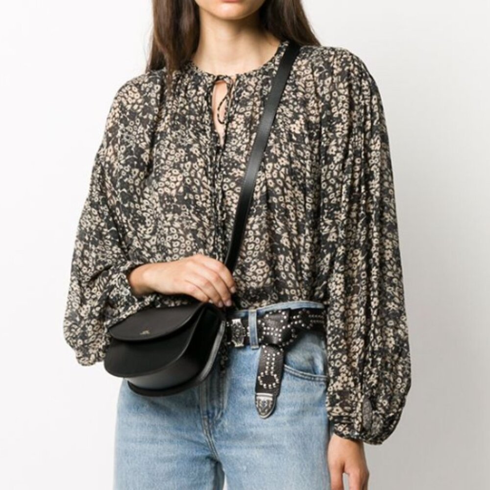 BNWT – Slightly Imperfect [ A.P.C. Genève Mini Calfskin Bag in Black 🖤✨ (#121)